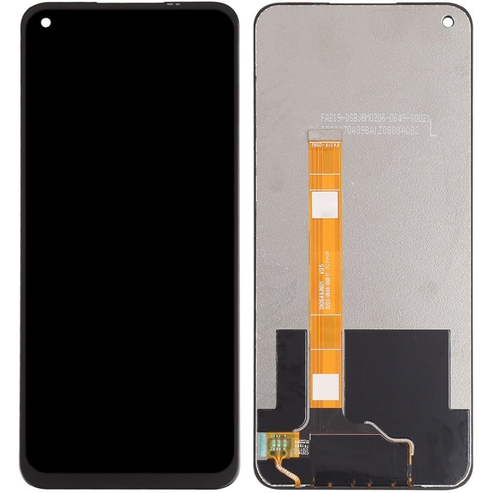 Дисплей для Oppo A73 2020 5G CPH2161, Realme 7 5G RMX2111 чорний 24775 фото