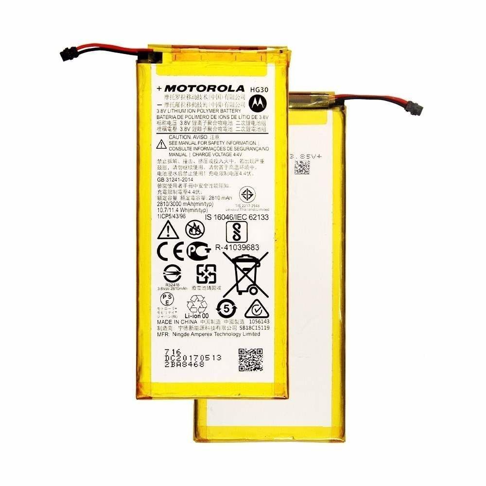 Аккумулятор HG30 для Motorola XT1792 Moto G5S, XT1793, XT1794, XT1795, XT1802 G5S Plus, XT1803, XT1804, XT1805, XT1806, XT1925 Moto G6, 3000 mAh 12082 фото