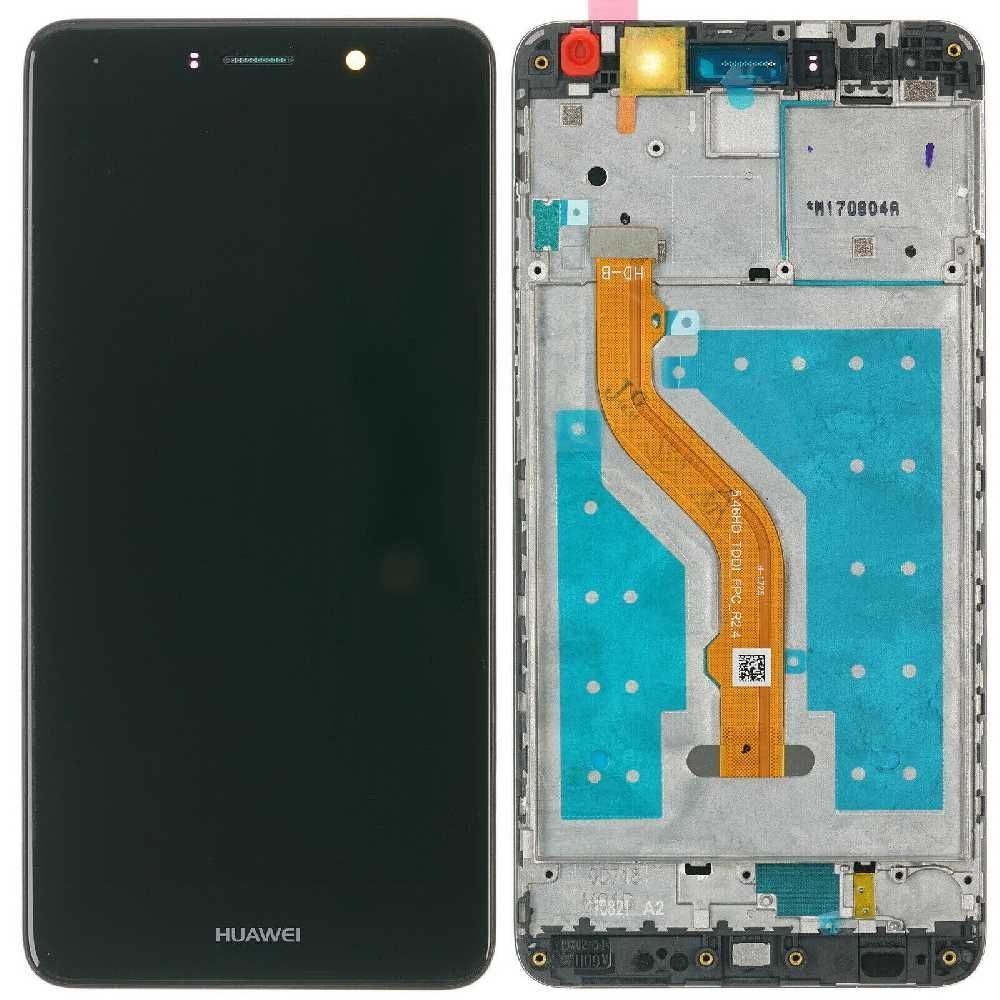 Дисплей для Huawei Y7 2017 TRT-L21, TRT-LX1 (2017), Y7 Prime 2017, Nova Lite Plus с рамкой черный Оригинал Китай 18355 фото