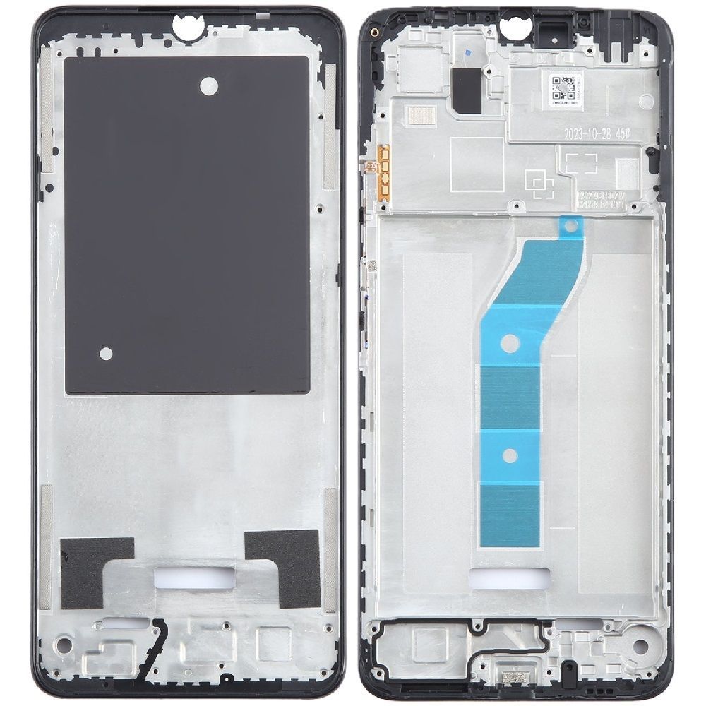 Рамка дисплея для Xiaomi Redmi 13C, Poco C65 чорна 31785 фото
