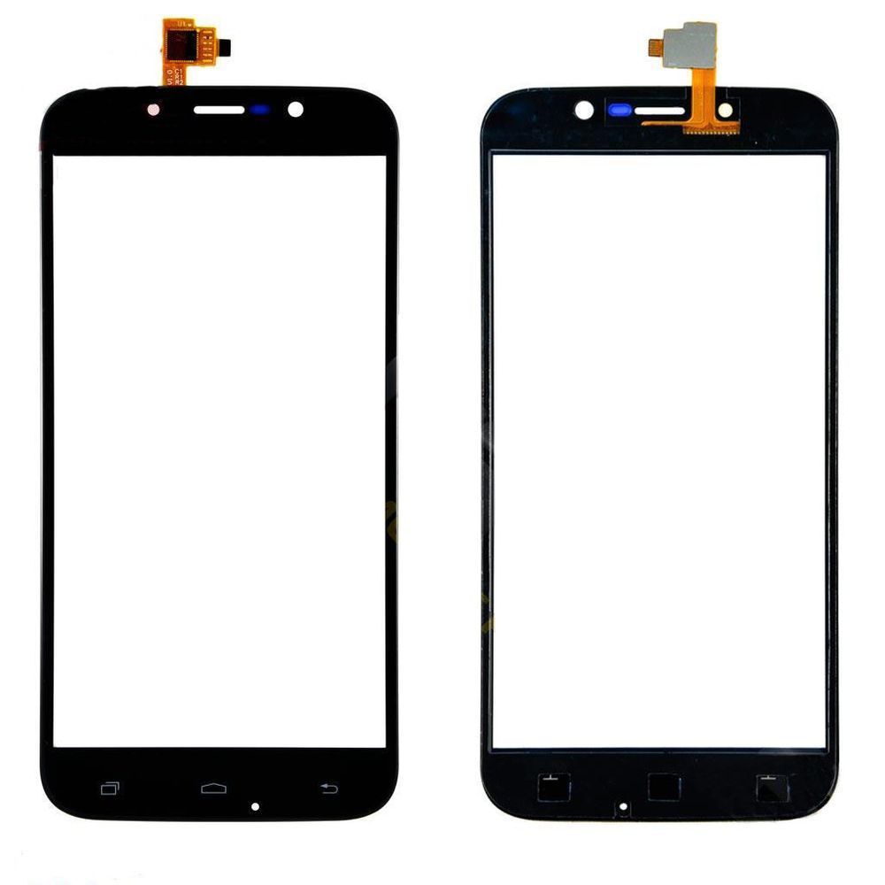 Сенсор (тачскрин) Bravis A553 Discovery Dual Sim, S-TELL M555, UMI Rome X черный 11374 фото