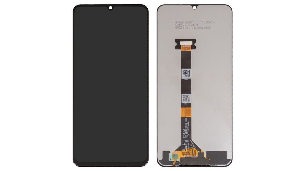 Дисплей для Realme C51, Realme C53, Realme Note 50, Narzo N53 RMX3830, RMX3760, RMX3761 черный Оригинал Китай 29449 фото