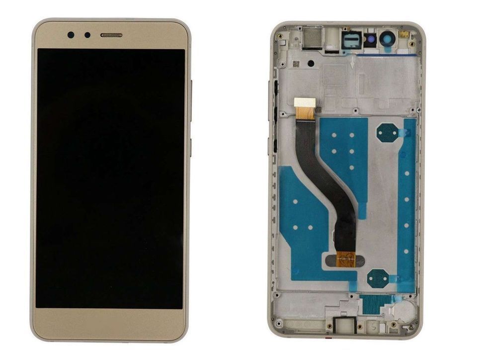 Дисплей для Huawei Nova Lite 2017 SLA-L02, SLA-L03, SLA-L22, Y6 Pro (2017), P9 Lite mini, Enjoy 7 с рамкой золотистый 09644 фото