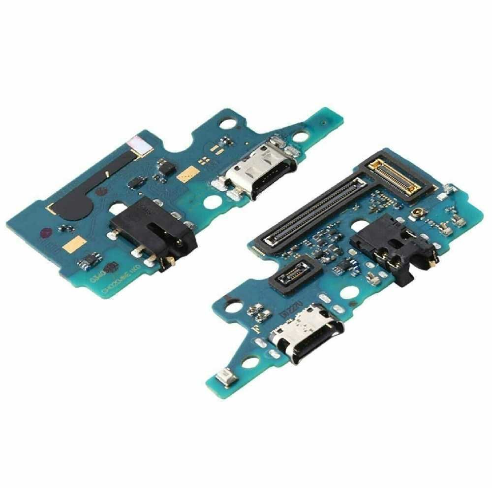 Нижняя плата для Samsung A715 Galaxy A71 2020 с разьемом зарядки, разьемом наушников, микрофоном Оригинал Китай 21435 фото