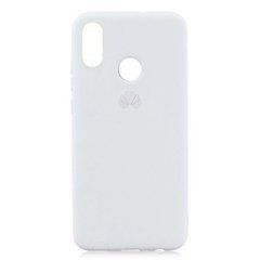 Чехол силиконовый Soft Case Huawei P Smart (2019) белый 14396 фото