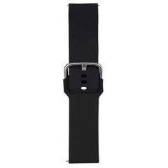 Ремешок для часов Universal Buckle Solid 22mm черный 28766 фото