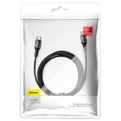 Кабель Baseus Halo Cable Type-C PD2.0 60W (2m) Black (CATGH-K01) 20496 фото