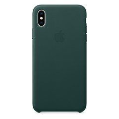 Чехол силиконовый Silicone Case для Apple iPhone X, iPhone XS Forest Green 25231 фото