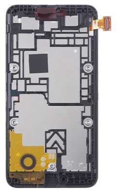Дисплей для Nokia Lumia 530 RM-1019 с рамкой черный Оригинал Китай 01443 фото