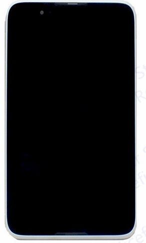Дисплей для Lenovo A3300 IdeaTab 7" и рамкой белый 05977 фото