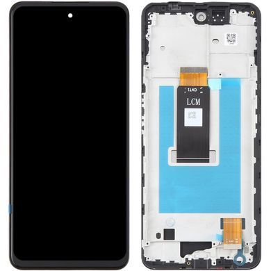 Дисплей для ZTE Nubia Neo 3 5G Z2464N с рамкой черный 32336 фото