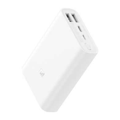 Внешний аккумулятор (Повербанк) Xiaomi Mi Power Bank 3 Ultra Compact 10000 mAh 22.5W (PB1022ZM) белый 06774 фото