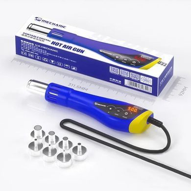 Паяльна станція, термофен Mechanic 958HT 600W, 100&ndash;500&deg;С 33849 фото