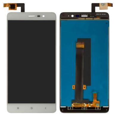 Дисплей для Xiaomi Redmi Note 3 Pro SE білий (149мм) 06768 фото