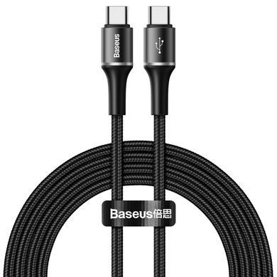 Кабель Baseus Halo Cable Type-C PD2.0 60W (2m) Black (CATGH-K01) 20496 фото
