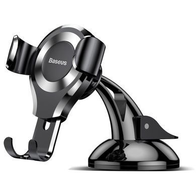 Автотримач Baseus Osculum Type Gravity Car Mount (SUYL-XP01) чорний 20321 фото