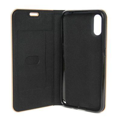 Чехол-книжка Florence TOP №2 Xiaomi Redmi 9A под кожу черный 19613 фото