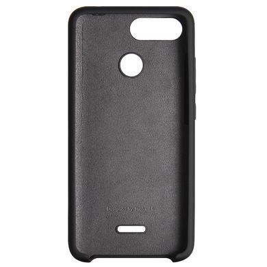 Чехол силиконовый Silicone Case для Xiaomi Redmi 6 Black 14220 фото