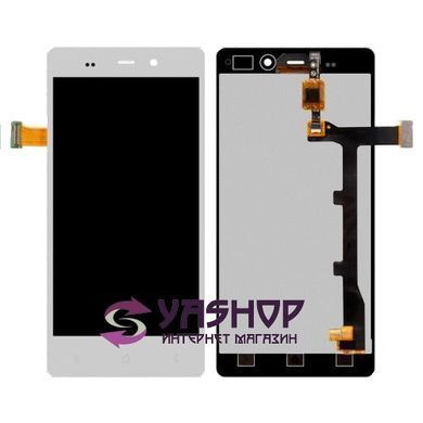 Дисплей для Fly IQ453 Quad Luminor FHD білий 00380 фото