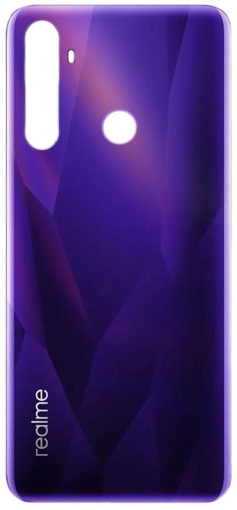 Задняя крышка для Realme 5, Realme 5 Pro фиолетовая, Purple Crystal 23637 фото