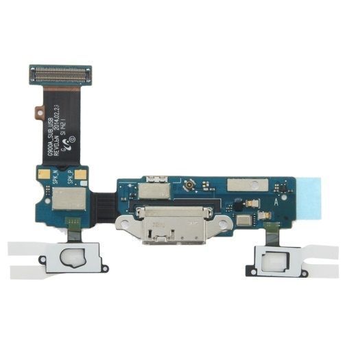 Нижняя плата для Samsung G900A Galaxy S5, REV.06H, с разьемом зарядки, кнопкой меню (Home), сенсорными кнопками, микрофоном 12866 фото