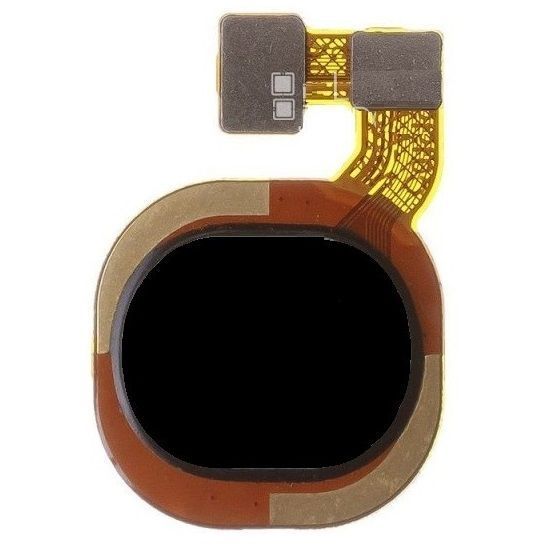 Шлейф для Tecno Spark 7 Pro KF8, Spark 7T KF6p зі сканером відбитка пальця чорного кольору, Magnet Black, Оригінал китай 30043 фото