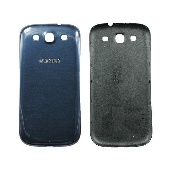 Задняя крышка для Samsung i9300 Galaxy S3 синяя, Metallic Blue 08426 фото