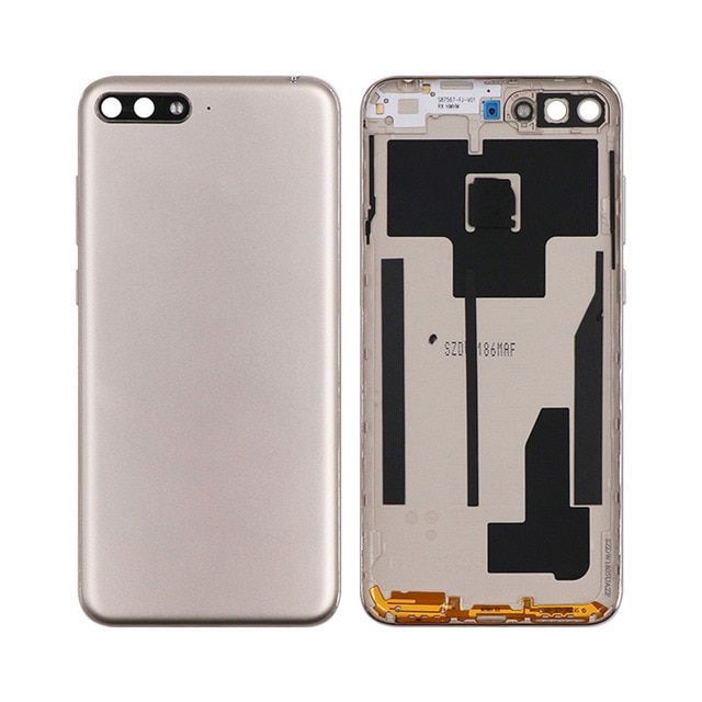 Задняя крышка Huawei Y6 2018 (ATU-L21, ATU-L22) золотистая, без выреза под сканер отпечатка пальца 13745 фото