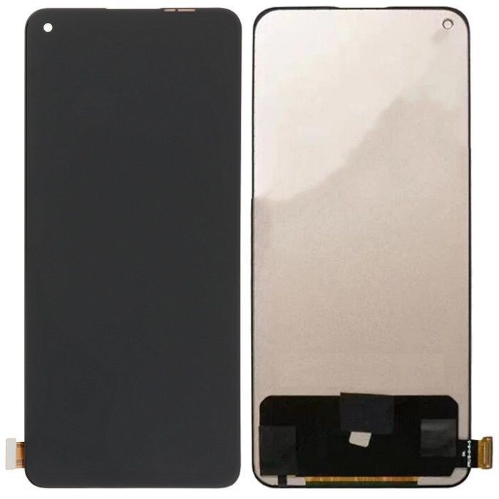 Дисплей для Realme GT Neo 2, Realme GT 2, Realme GT Neo 3T, Q5 Pro, Reno 8 Pro, OnePlus 9RT 5G чорний TFT, без функції відбитка пальця 30756 фото