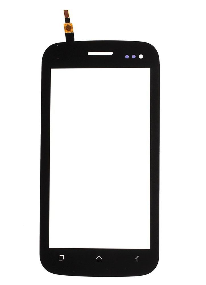 Сенсор (тачскрин) Fly IQ450 Horizon черный 00467 фото