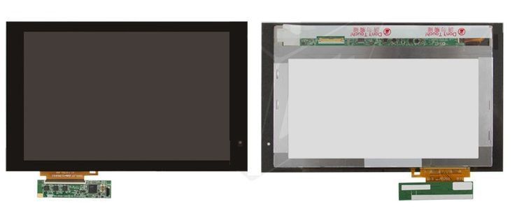 Дисплей для Acer A500 Iconia Tab чорний 00645 фото
