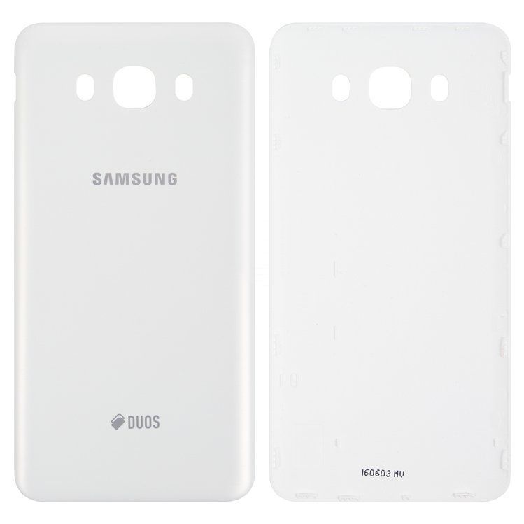 Задняя крышка для Samsung J710F Galaxy J7 (2016), J710FN Galaxy J7 (2016), J710H Galaxy J7 (2016), J710M Galaxy J7 (2016) белый 06988 фото