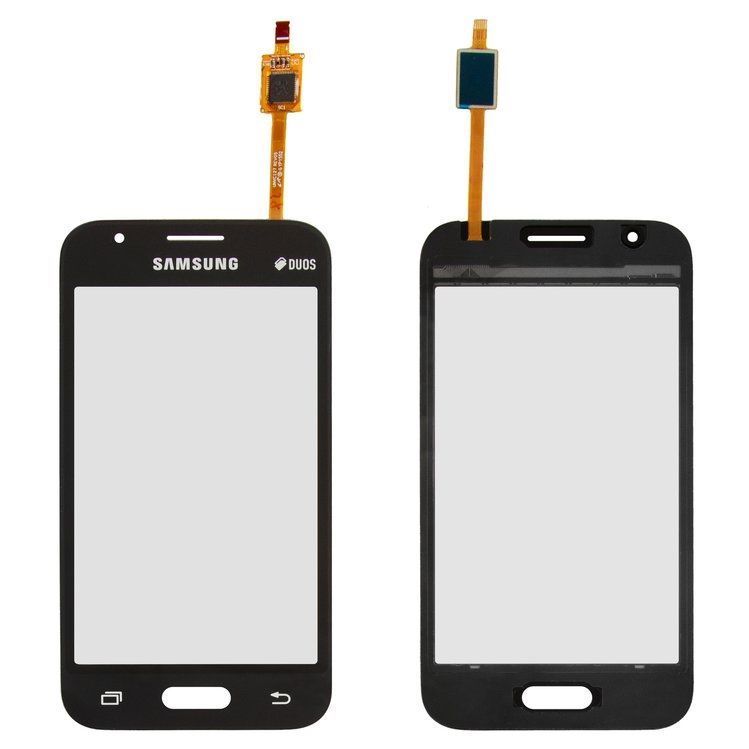 Сенсор (тачскрин) Samsung J105H Galaxy J1 mini (2016) черный 06076 фото