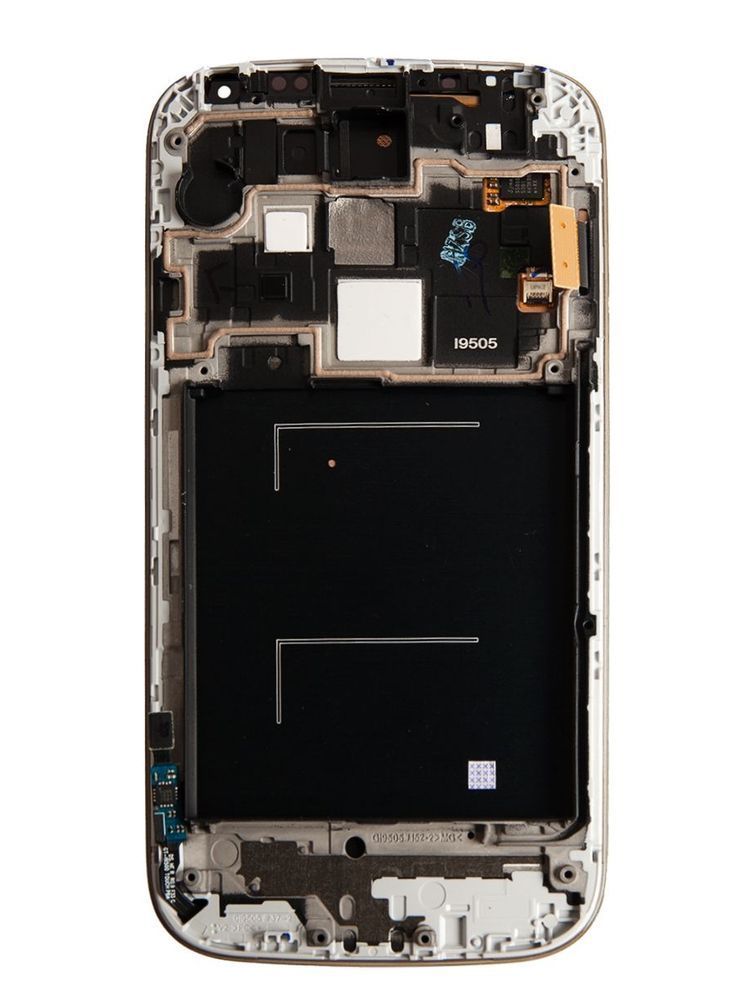 Дисплей для Samsung i9505 Galaxy S4 с рамкой черный 02569 фото