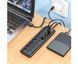 Адаптер Перехідник Hoco HB40 7в1 USB чорний 29046 фото 3