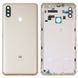 Задняя крышка для Xiaomi Mi Max 3 золотистая 19378 фото
