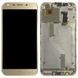 Дисплей для ZTE Blade A6, A6 Lite A0622, A0620, A0621 с рамкой золотистый 22223 фото 2