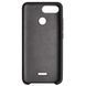 Чехол силиконовый Silicone Case для Xiaomi Redmi 6 Black 14220 фото 2