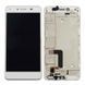 Дисплей для Huawei Y6 II Compact (LYO-L21) с рамкой белый 15060 фото