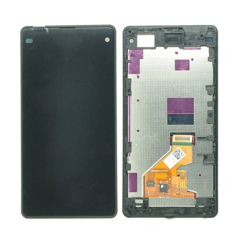 Дисплей Sony D5503 Xperia Z1 Compact Mini и рамкой черный 00962 фото