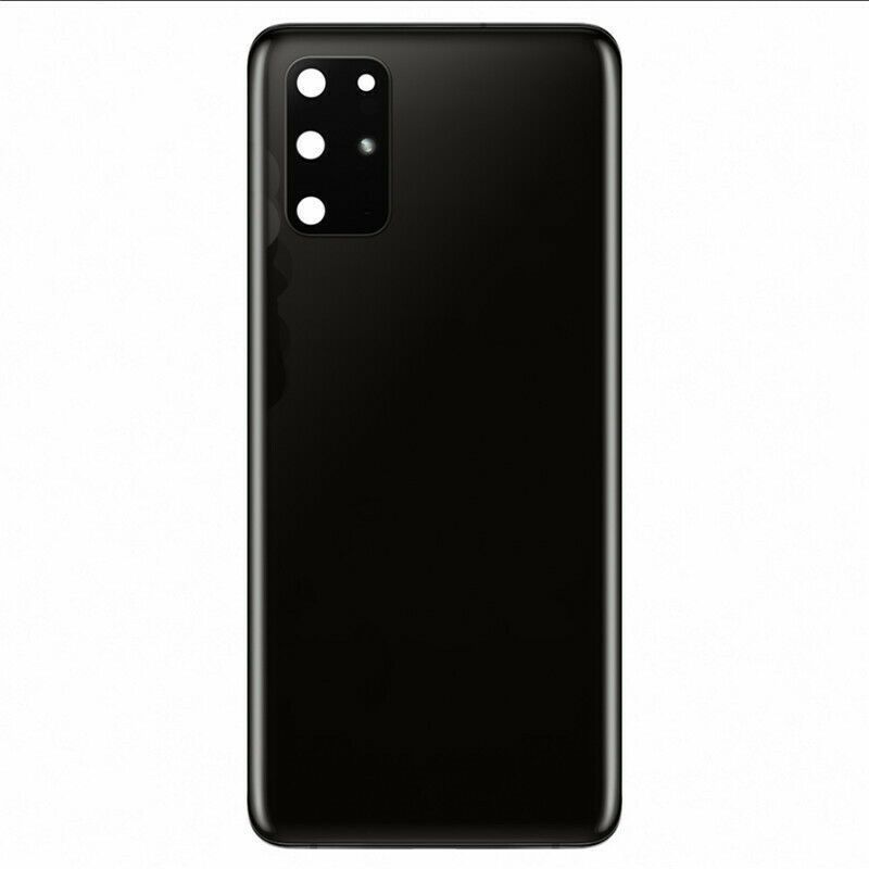 Задняя крышка для Samsung G985 Galaxy S20 Plus черная со стеклом камеры, Оригинал Китай 24539 фото