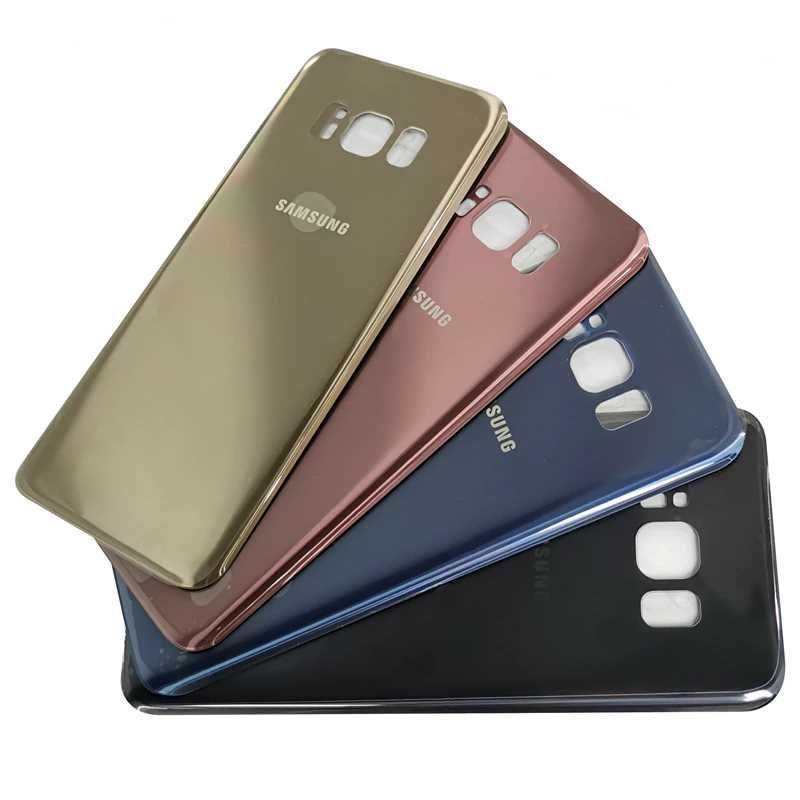 Задняя крышка для Samsung G955F Galaxy S8 Plus (2017) черная, Midnight Black 24335 фото
