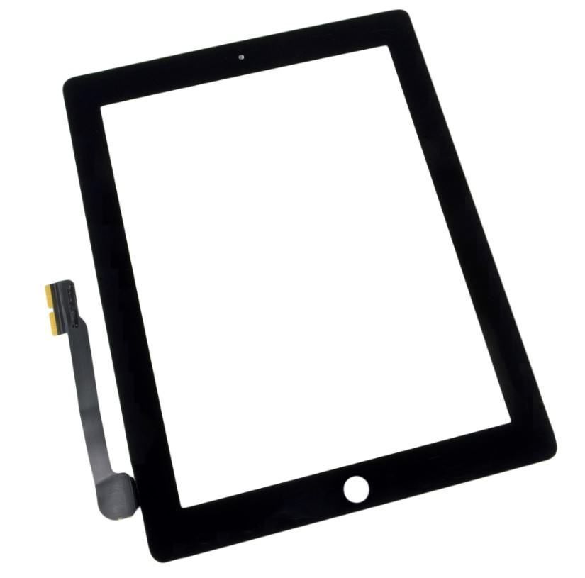 Сенсор (тачскрин) Apple iPad 3 A1403, A1416, A1430, iPad 4 A1458, A1459, A1460 черный Оригинал Китай 05201 фото