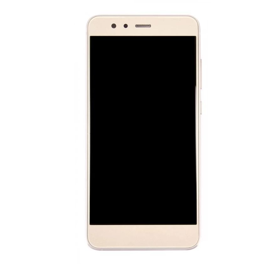 Дисплей для Huawei P10 Lite (WAS-L21, WAS-LX1, WAS-LX1A) з рамкою золотистий 22926 фото