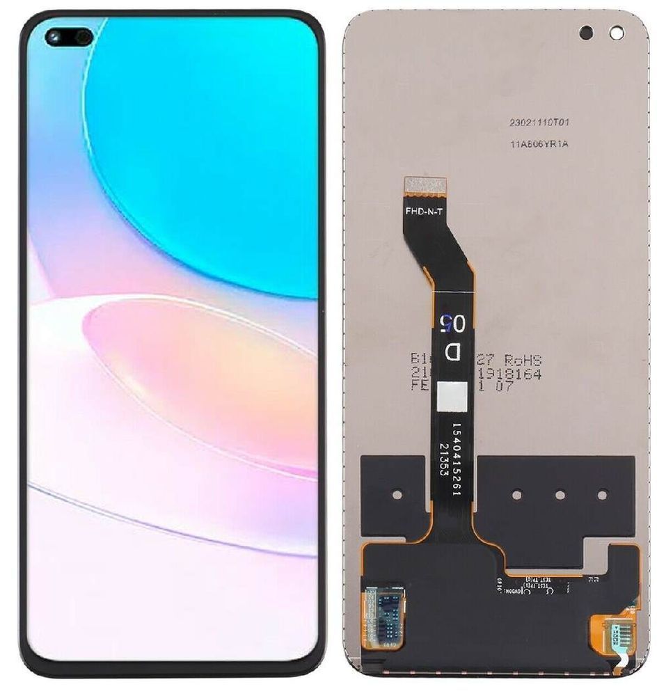 Дисплей для Huawei Nova 8i NEN-LX1, NEN-L22, Honor 50 Lite чорний Оригінал Китай 25547 фото
