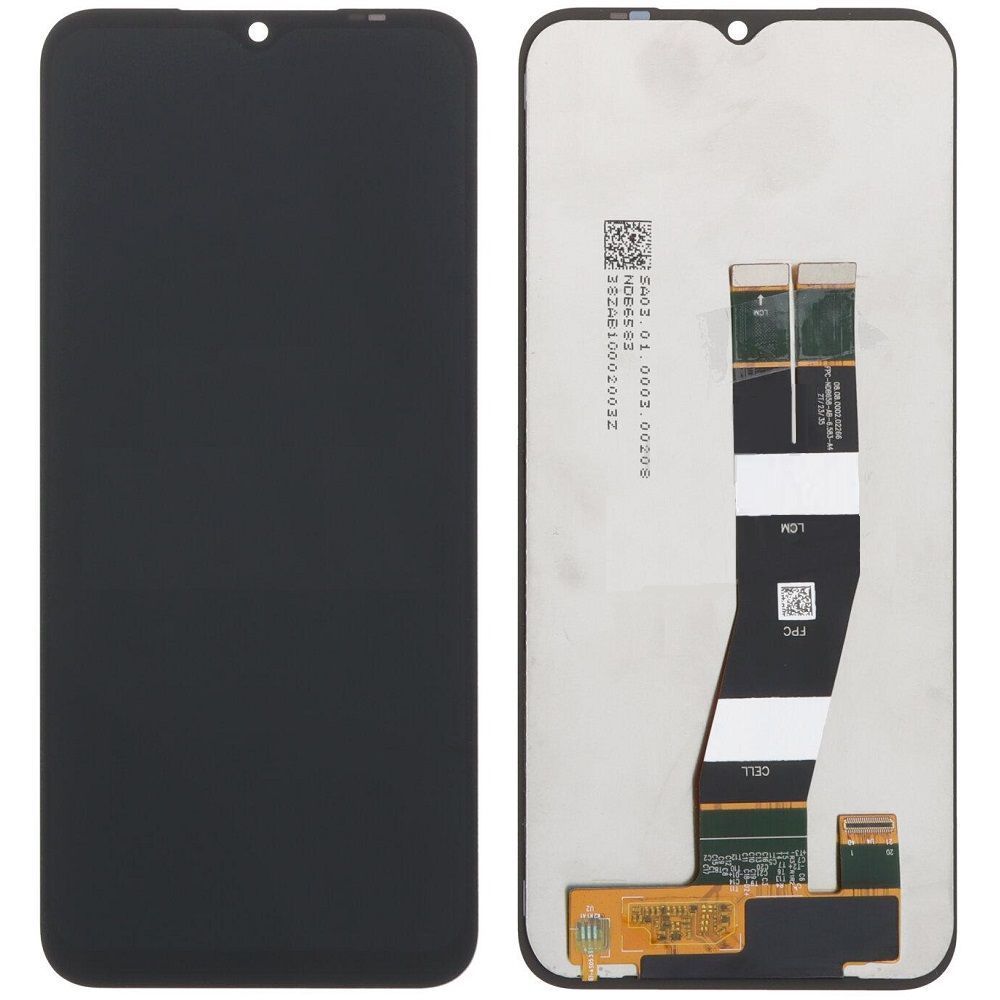 Дисплей для Samsung A145 Galaxy A14 4G 2023 черный с черным шлейфом Оригинал Китай 29796 фото