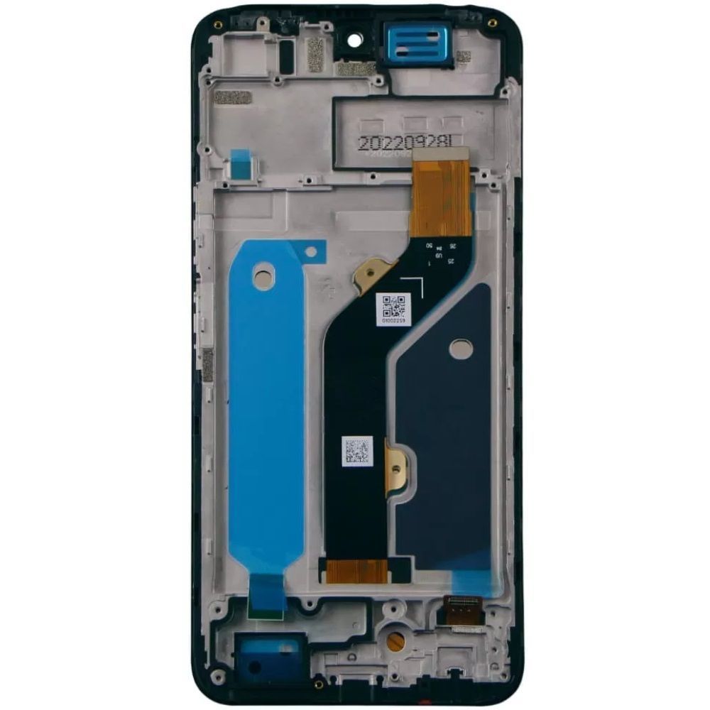 Дисплей для Infinix Hot 12 X6817, X6817B с рамкой черный Оригинал Китай 30652 фото