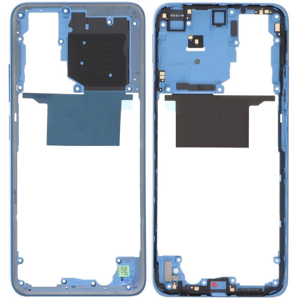 Рамка корпуса для Xiaomi Redmi Note 11, Redmi Note 11S 4G синяя, Twilight Blue 31275 фото