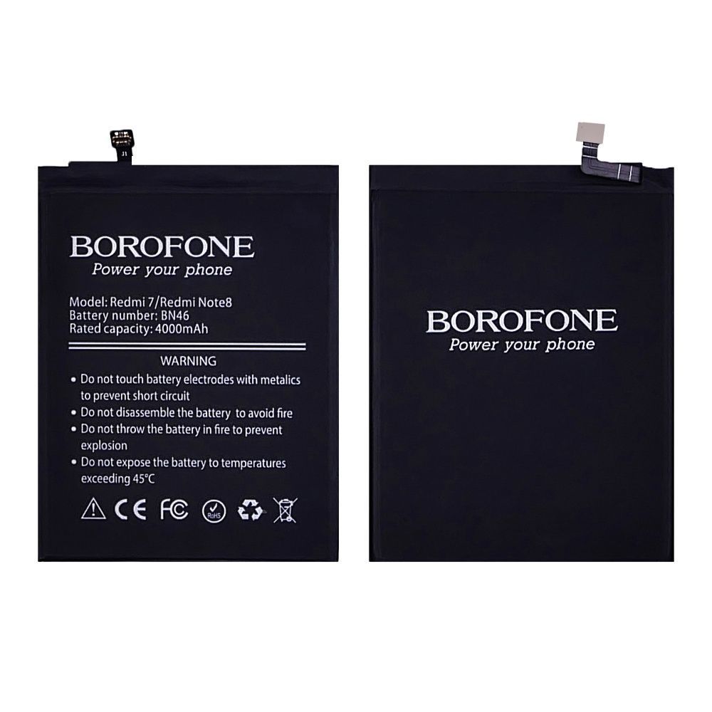 Аккумулятор BN46 Borofone для Xiaomi Redmi 7, Redmi Note 6, Redmi Note 8, Redmi Note 8T 4000mAh 29896 фото