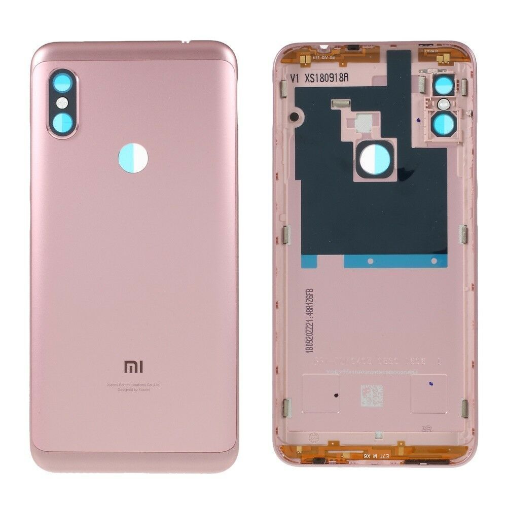 Задняя крышка для Xiaomi Redmi Note 6 Pro розовая 15299 фото